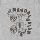 Men's Star Wars: The Mandalorian Retro Sketch T-Shirt