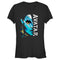 Junior's Avatar: The Way of Water Neytiri Half Face Logo T-Shirt