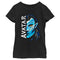 Girl's Avatar: The Way of Water Jake Sully Face Logo T-Shirt