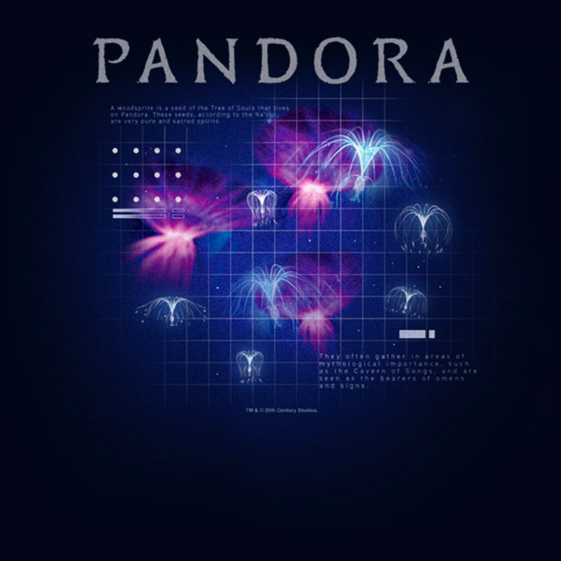 Girl's Avatar Pandora Panopyra and Woodsprites Diagram T-Shirt