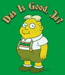 Junior's The Simpsons Uter Das is Good, Ja? T-Shirt