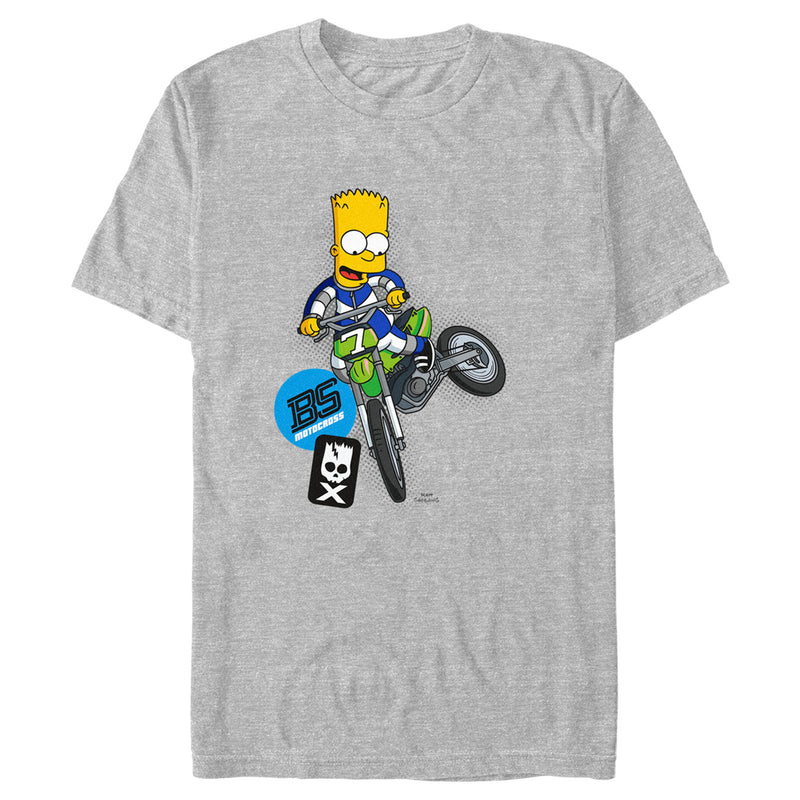 Men's The Simpsons Bart BMX Bike T-Shirt