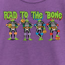 Girl's Teenage Mutant Ninja Turtles Halloween Rad to the Bone T-Shirt