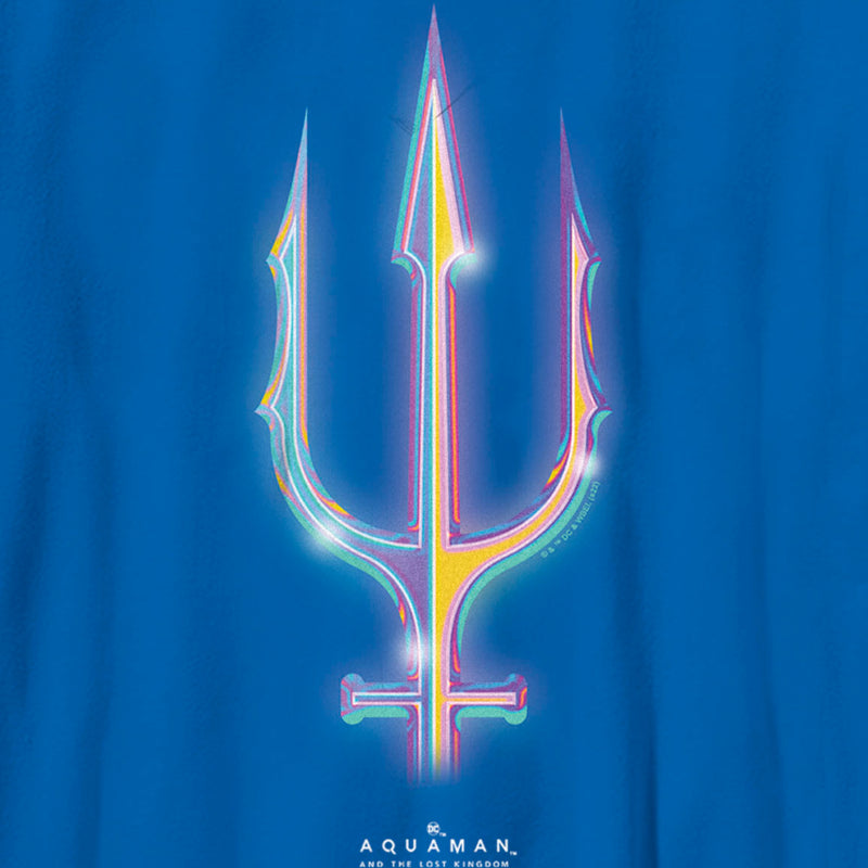Boy's Aquaman and the Lost Kingdom Shiny Trident T-Shirt