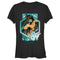 Junior's Aquaman and the Lost Kingdom Floral Portrait T-Shirt