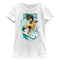 Girl's Aquaman and the Lost Kingdom Floral Portrait T-Shirt