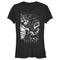 Junior's Aquaman and the Lost Kingdom Black and White Poster T-Shirt