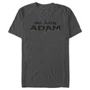 Men's Black Adam Black Logo T-Shirt