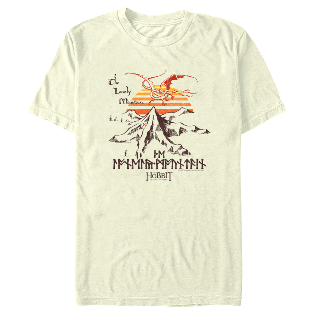 Men's The Hobbit: An Unexpected Journey The Lonely Mountain T-Shirt – Fifth Sun Men's The Hobbit: An Unexpected Journey The Lonely Mountain T-Shirt – Fifth Sun