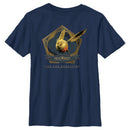 Boy's Hogwarts Legacy Golden Snidget Logo T-Shirt