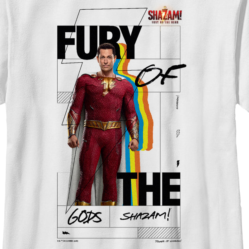 Boy's Shazam! Fury of the Gods Hero Photo T-Shirt