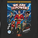 Women's Shazam! Fury of the Gods We Are the Power Comic Book Cover T-Shirt