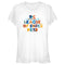 Junior's DC League of Super-Pets Colorful Logo T-Shirt