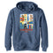Boy's DC League of Super-Pets Super Powered Pack Panels Pull Over Hoodie