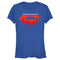 Junior's DC League of Super-Pets Skyline Superman Crest T-Shirt