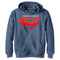 Boy's DC League of Super-Pets Skyline Superman Crest Pull Over Hoodie