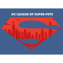 Boy's DC League of Super-Pets Skyline Superman Crest Pull Over Hoodie
