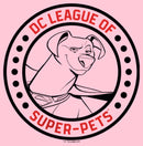 Girl's DC League of Super-Pets Krypto Circle Badge T-Shirt