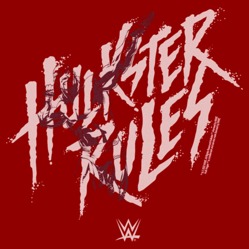 Women's WWE Hulk Hogan Hulkster Rules T-Shirt