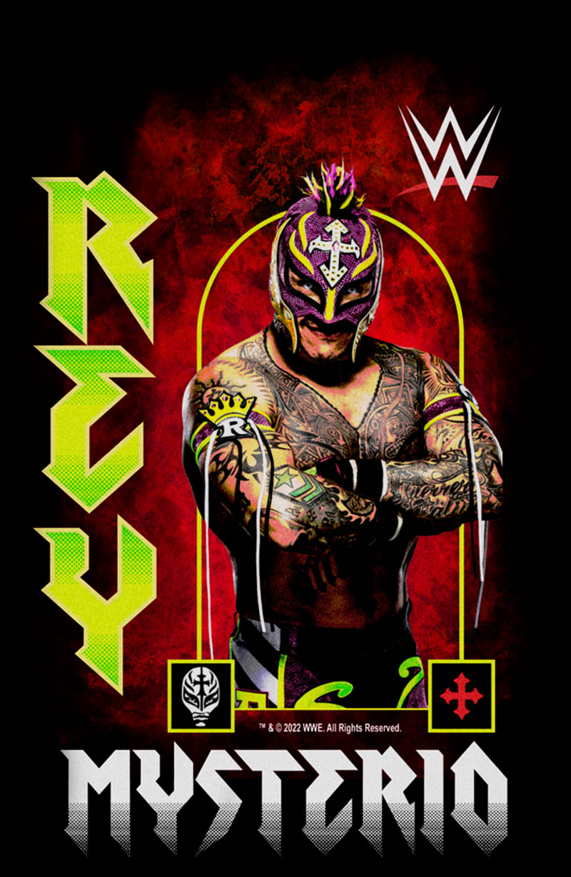 Men's WWE Rey Mysterio Poster T-Shirt