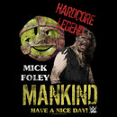 Men's WWE Mick Foley Mankind Have a Nice Day T-Shirt