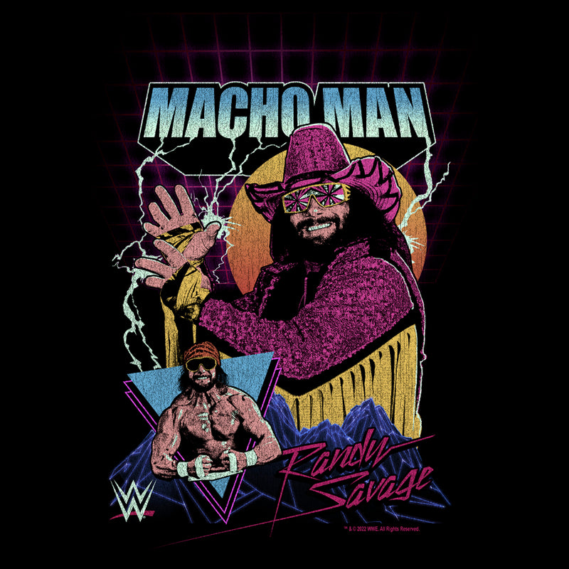 Men's WWE Macho Man Randy Savage Retro T-Shirt