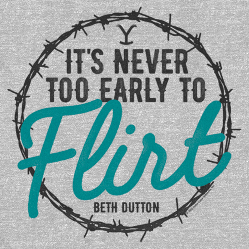 Women's Yellowstone Beth Dutton Early to Flirt T-Shirt