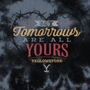 Junior's Yellowstone My Tomorrows Are All Yours Quote T-Shirt