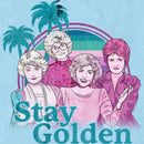 Men's The Golden Girls Tropical Stay Golden Cartoon T-Shirt