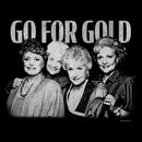 Men's The Golden Girls Go For Gold Retro Pull Over Hoodie