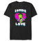 Men's Betty Boop Halloween Green Zombie Love T-Shirt