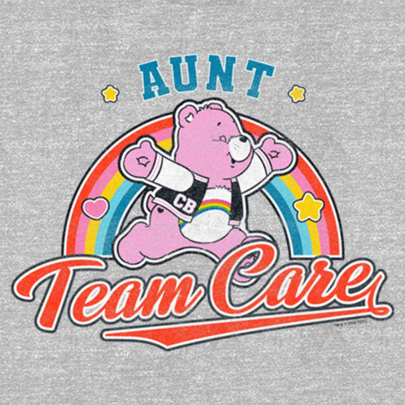 Women's Care Bears Aunt Cheer Bear T-Shirt