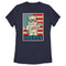 Women's Care Bears Retro America Cares Bear T-Shirt
