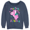 Junior's Lilo & Stitch Merry Kissmas Angel Sweatshirt