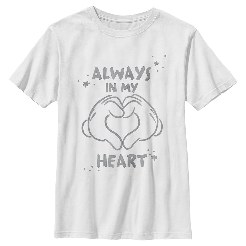 Boy's Mickey & Friends Always in My Heart T-Shirt