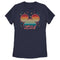 Women's Mickey & Friends Colorful Retro Sunset 2024 T-Shirt