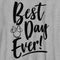 Boy's Minnie Mouse Best Day Ever Logo T-Shirt