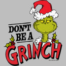 Men's Dr. Seuss Christmas Don't Be a Grinch T-Shirt