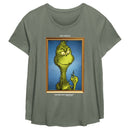 Women's Dr. Seuss Framed Grinch Painting T-Shirt