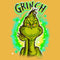 Junior's Dr. Seuss Airbrush Grinch T-Shirt