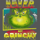 Girl's Dr. Seuss Distressed Never Not Grinchy T-Shirt