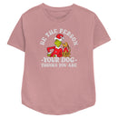 Women's Dr. Seuss The Grinch Christmas Be the Person T-Shirt