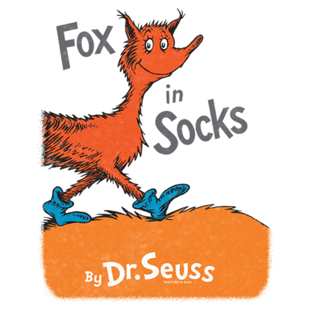 Women's Dr. Seuss Fox in Socks Book Cover T-Shirt – Fifth Sun