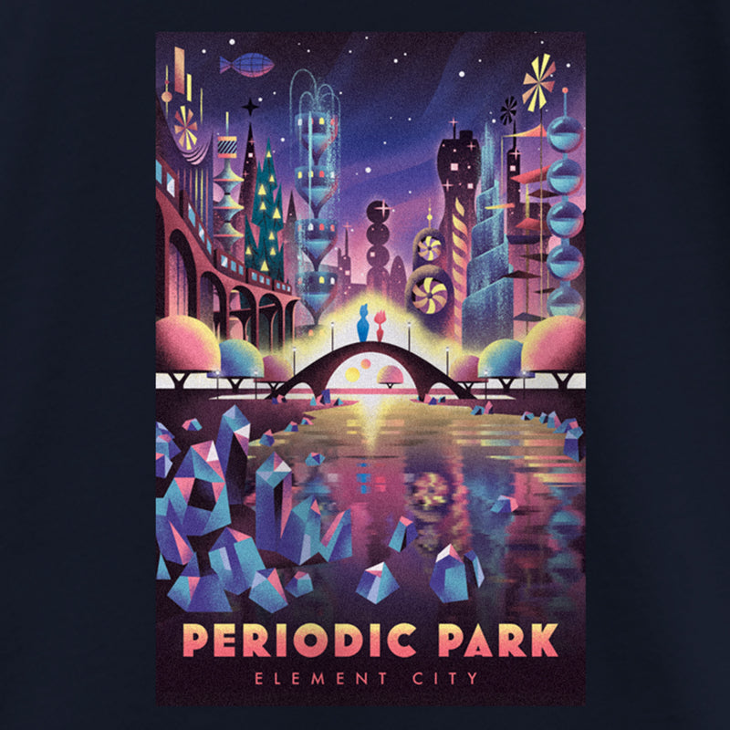 Girl's Elemental Periodic Park Poster T-Shirt