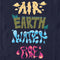 Men's Elemental Air Earth Water Fire T-Shirt