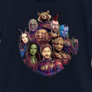 Girl's Guardians of the Galaxy Vol. 3 Group Badge T-Shirt