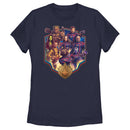 Women's Guardians of the Galaxy Vol. 3 Heroes Badge T-Shirt