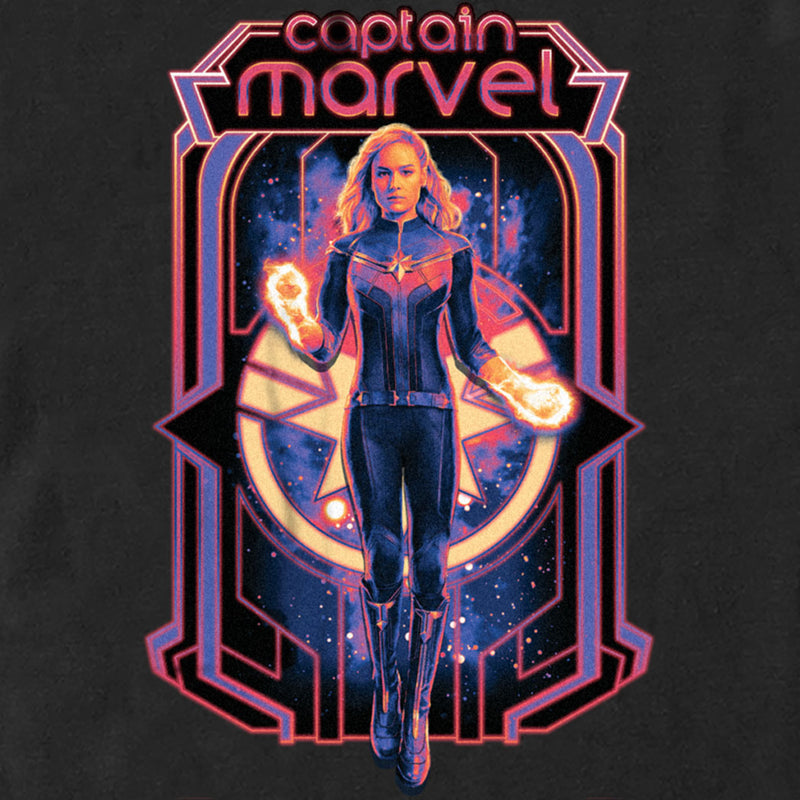 Men's The Marvels Captain Marvel Portrait T-Shirt