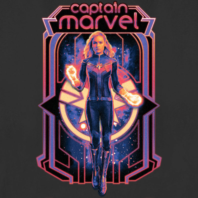 Women's The Marvels Captain Marvel Portrait T-Shirt