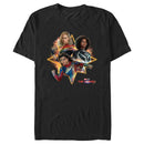 Men's The Marvels Action Poses T-Shirt
